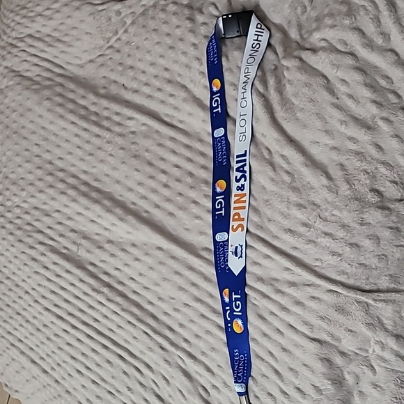 IGT & Princess Cruise Casino Spin & Sail Slot Championship Contestant Lanyard - Picture 6 of 8